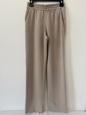 Lululemon Softstreme High Rise Pant Regular Sz 4 Warm Ash Grey EUC